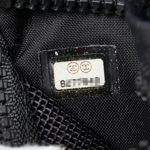 CHANEL Black Coco Mark Shoulder Bag - Picture 12 of 14